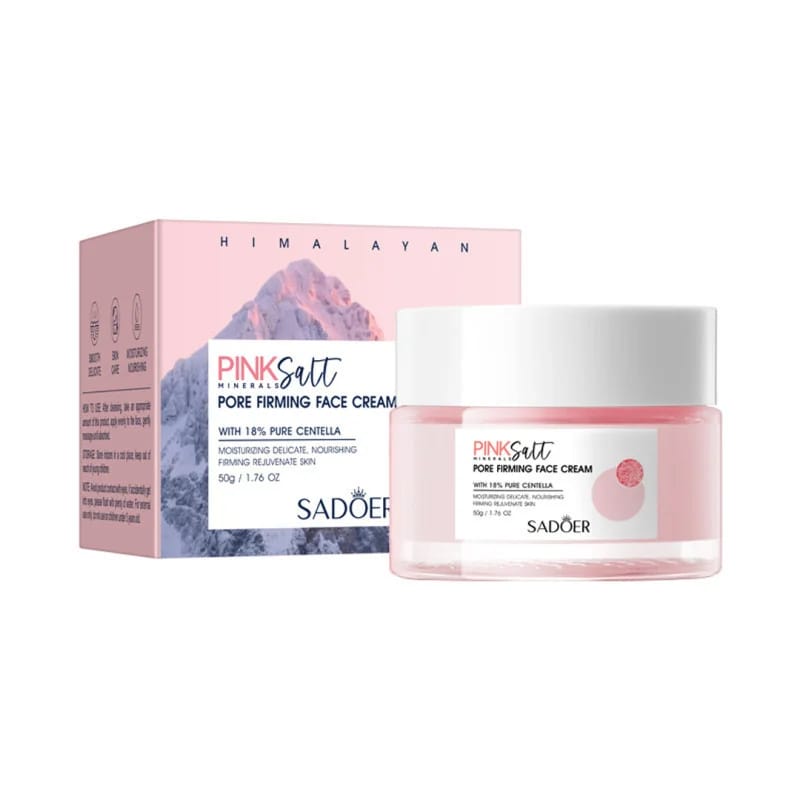 Last Day Of Discount 🔥SADÖER - Himalayan Pink Salt Minerals Pore Firming Face Cream (Original)