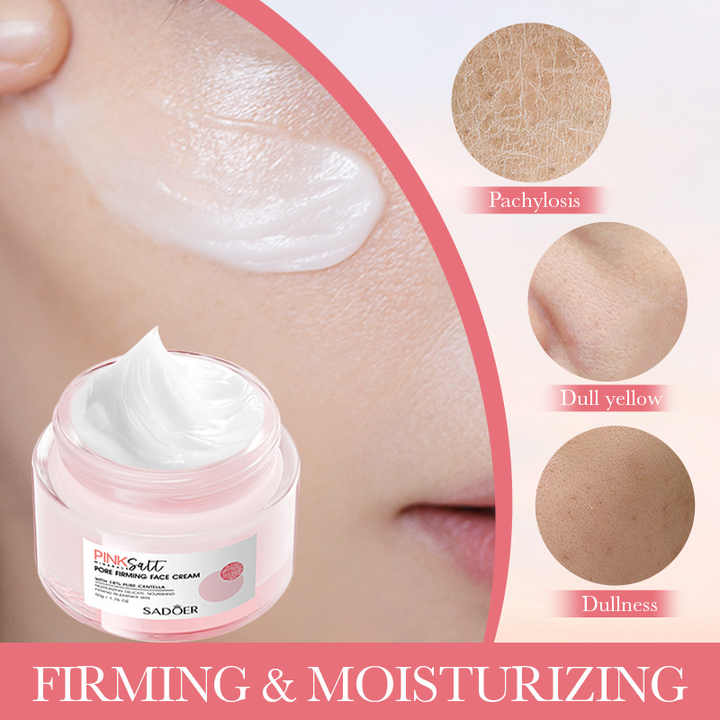 Last Day Of Discount 🔥SADÖER - Himalayan Pink Salt Minerals Pore Firming Face Cream (Original)